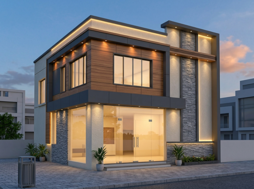 Best Exterior Wall Finishing Options for Commercial Buildings