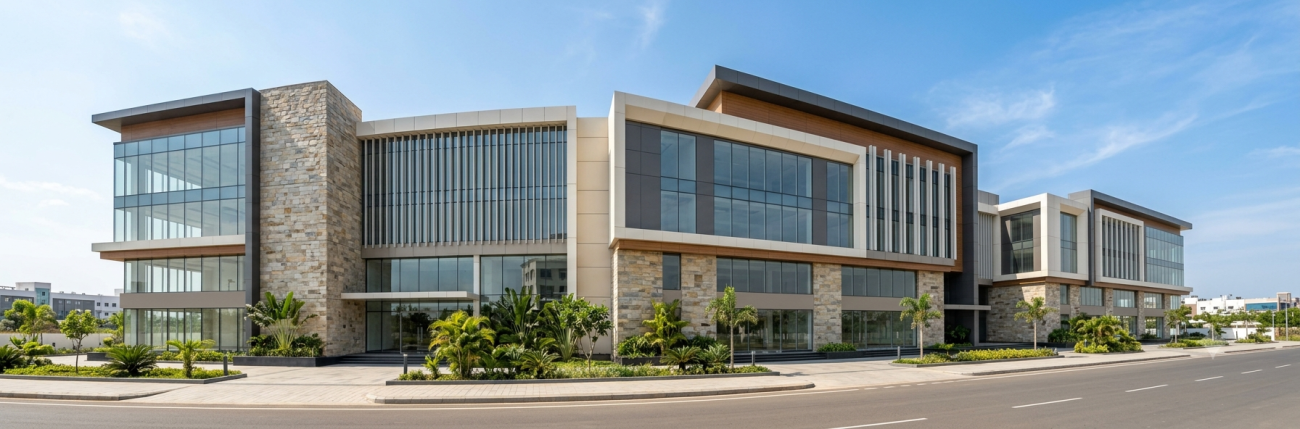 Modern Exterior Wall Design Ideas for Commercial Buildings